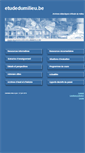Mobile Screenshot of etudedumilieu.be